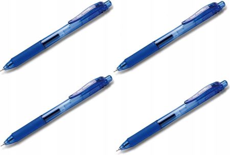 Pentel Długopis Żelowy Niebieski Energel 0 5mm X4