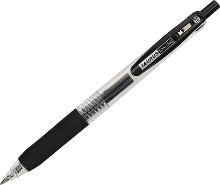 Taurus Długopis Automatyczny Żelowy 0 5Mm Czarny Tda 1300