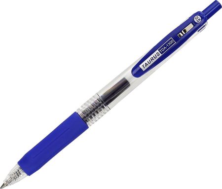 Taurus Długopis Automatyczny Żelowy 0 5Mm Niebiesk Tda 1300