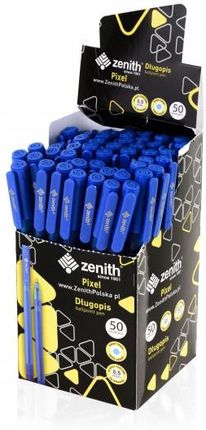 Zenith Długopis Niebieski 0 5mm 50 Sztuk