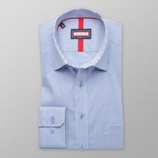 Zdjęcie Niebieska taliowana koszula w kratkę gingham - Halinów