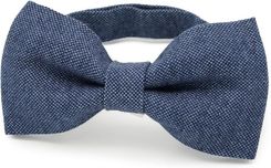 Zdjęcie Mucha męska w odcieniach niebieskiego (denim) - Libiąż