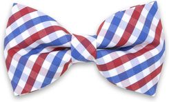 Zdjęcie Mucha męska w białą, niebieską i czerwoną kratkę - Buk