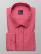 Zdjęcie Klasyczna koralowa koszula w kratkę - Tychy