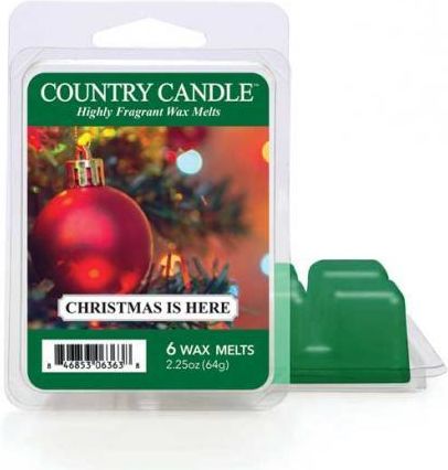 Country Candle Christmas Is Here Wosk Zapachowy 33331