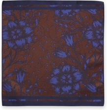 Zdjęcie Brązowa poszetka w kwiaty - Łapy