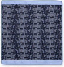 Zdjęcie Błękitna poszetka w czarne wzory - Libiąż