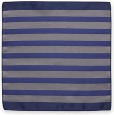 Zdjęcie Poszetka w granatowe i szare pasy - Łapy