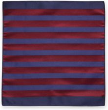 Zdjęcie Poszetka w granatowe i bordowe pasy - Łapy