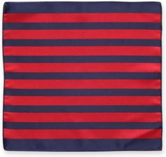 Zdjęcie Poszetka w granatowe i czerwone pasy - Łapy