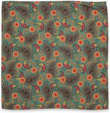 Zdjęcie Kolorowa poszetka we wzory paisley - Łapy