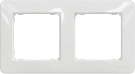 Schneider Electric Ramka Podwójna Biały (SDD311802)