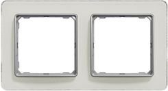 Zdjęcie Schneider Electric Ramka Podwójna Szkło Białe (SDD360802) - Baborów
