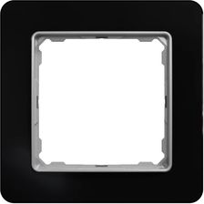 Zdjęcie Schneider Electric Ramka Pojedyncza Szkło Czarne (SDD361801) - Byczyna