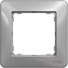 Zdjęcie Schneider Electric Ramka Pojedyncza Srebrne Aluminium (SDD313801) - Gniewkowo