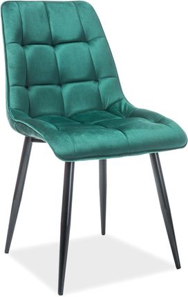 Krzesło Chic Velvet Black (Zielony) stock_44529