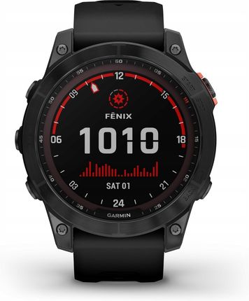 Garmin Fenix 7 Solar Czarny (100254011)