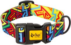 Zdjęcie Dingo Obroża regulowana CITY GRAFFITI (Graffiti, 2,0 x 45 cm (23 - 34 cm)) - Mikołów
