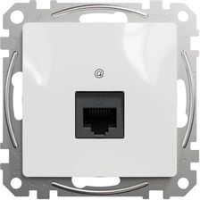 Zdjęcie Schneider Electric Gniazdo Komputerowe Pojedyncze Rj45 Kat.5E Biały (SDD111451) - Strzelin