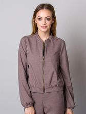 Zdjęcie Damska bluza typu bomber w pepitkę - Rydzyna