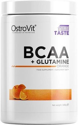 Ostrovit Bcaa + Glutamine Pomarańcz 500G