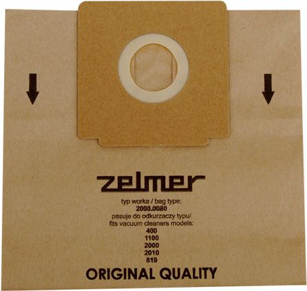 Zelmer Cobra 2000, 2010, Meteor2, Wodnik Duo Plus 819, Explorer 1100 kpl 20 szt