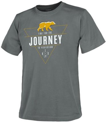 Helikon-Tex Journey to Perfection krótki t-shirt, shadow grey - Rozmiar:S