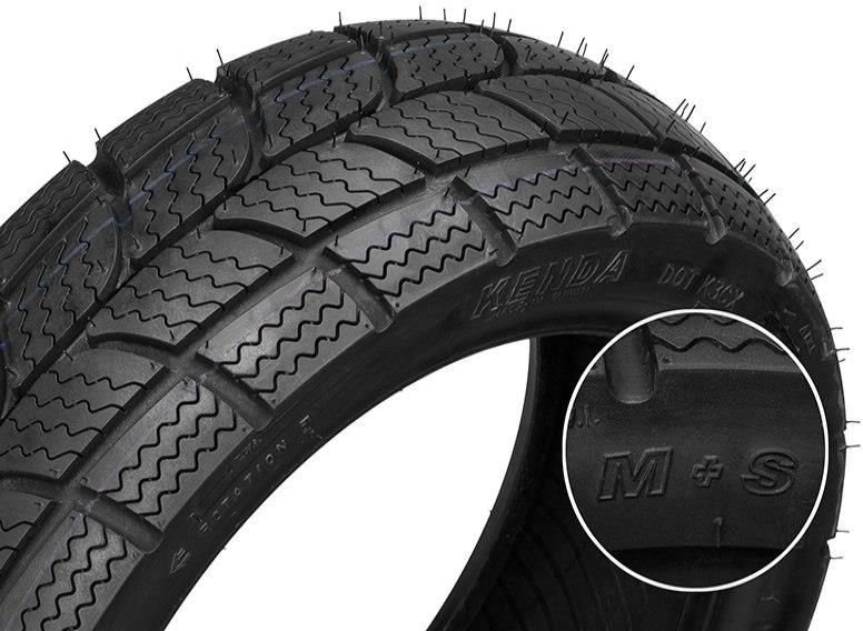 Kenda K701 Winter Tire 120/70-14 55S TL M+S For Scooters & Motorcycles