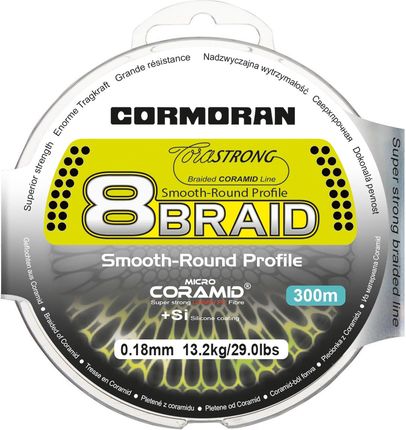 Cormoran PLECIONKA CORASTRONG 8-BRAID 300M 0.30MM