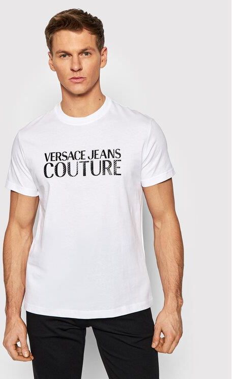 VERSACE メデューサ パターン プリント コットン Tシャツ 黒白 Versace メドゥーサ クリスタル Tシャツ | ブラック | FARFETCH JP