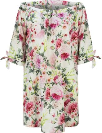 Moda Koszulki Tuniki Object Tunika Wz\u00f3r w kwiaty 