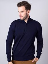 Zdjęcie Granatowy Sweter Rozpinany - Pogorzela