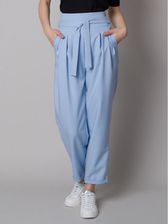 Zdjęcie Błękitne spodnie cygaretki - Szlichtyngowa