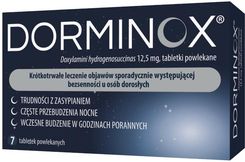 Dorminox 12,5 mg x 7 tabl. powlekanych - Układ nerwowy i pamięć