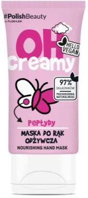 FLOS-LEK OH Creamy PEPTYDY Maska do rąk odżywcza, 50ml