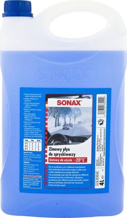 Sonax Plyn Do Spryskiwaczy 4L 20 Zimowy Scs332400