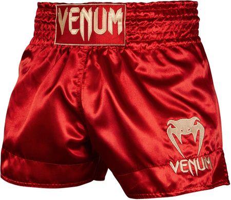 Venum Spodenki Muay Thai Classic Shorts Czerwone Czarny