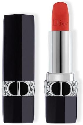 DIOR Rouge Dior Uniwersalny balsam do ust z wymiennym wkładem Nawilżający 999 Matte Finish