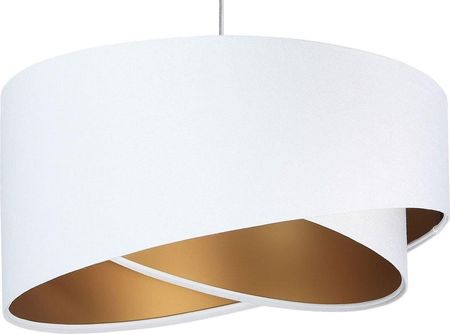 Lumes Lampa wisząca Biało-złota lampa wisząca nad stół - EX988-Selma (E14808060062)