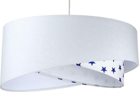 Lumes Lampa wisząca Biała lampa wisząca z gwiazdkami dla dziecka - EXX10-Elza (E14914060115)