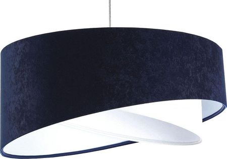 Lumes Lampa wisząca Granatowo-biała lampa wisząca nad stół - EX995-Rema (E14843060089)
