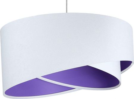 Lumes Lampa wisząca Biało-fioletowa lampa wisząca nad stół - EX990-Rezi (E14823060068)