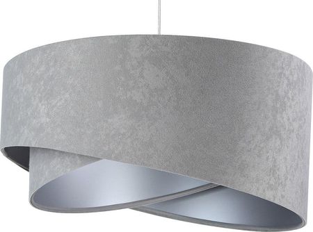 Lumes Lampa wisząca Szaro-srebrna lampa wisząca asymetryczna - EX974-Tamo (E14759060013)