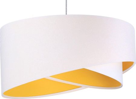 Lumes Lampa wisząca Biało-żółta nowoczesna lampa wisząca - EX990-Rezi (E14821060066)