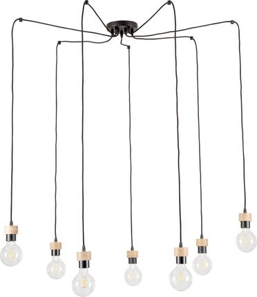 Britop Lighting Lampa wisząca pająk nowoczesna czarny (3491704)