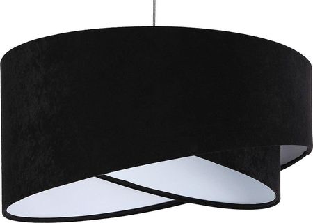 Lumes Lampa wisząca Czarno-biała asymetryczna lampa wisząca - EX973-Vivien (E14753060007)
