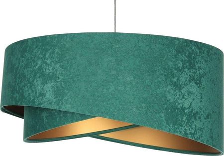 Lumes Lampa wisząca Zielono-złota lampa wisząca glamour - EX972-Rublo (E147510604003)