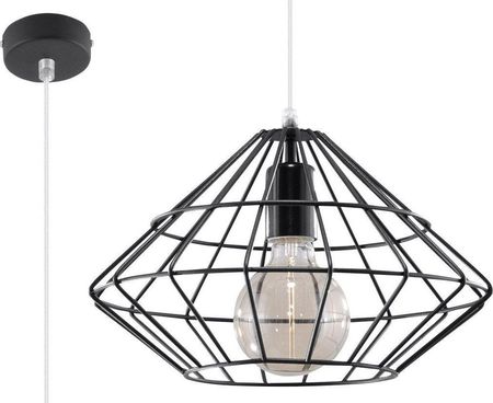 Lumes Lampa wisząca Designerska lampa wisząca E841-Umberta - czarny (E10908SOLLUX_SL0294)