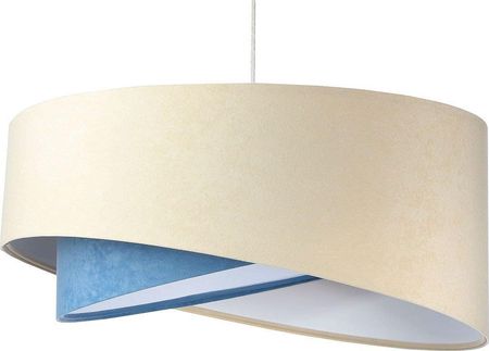 Lumes Lampa wisząca Beżowo-biała skandynawska lampa wisząca - EX998-Olida (E14864060098)