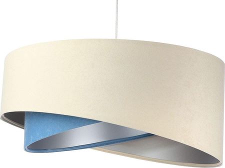 Lumes Lampa wisząca Beżowo-srebrna nowoczesna lampa wisząca - EX998-Olida (E14865060099)